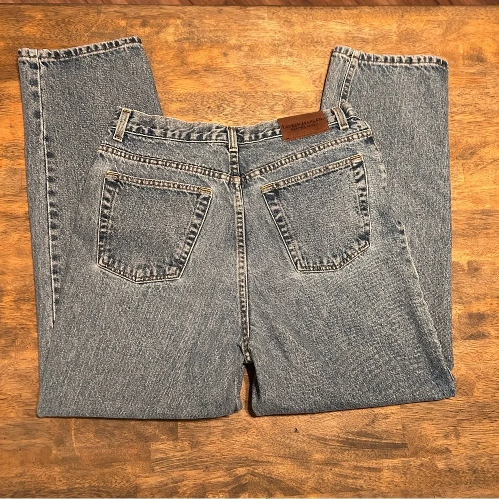 Vintage Ralph Lauren Lauren Jeans Co Women’s High-Waisted Straight Leg 12 Y2K